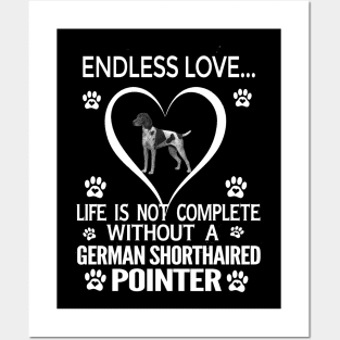 German Shorthaired Pointer Lovers Posters and Art